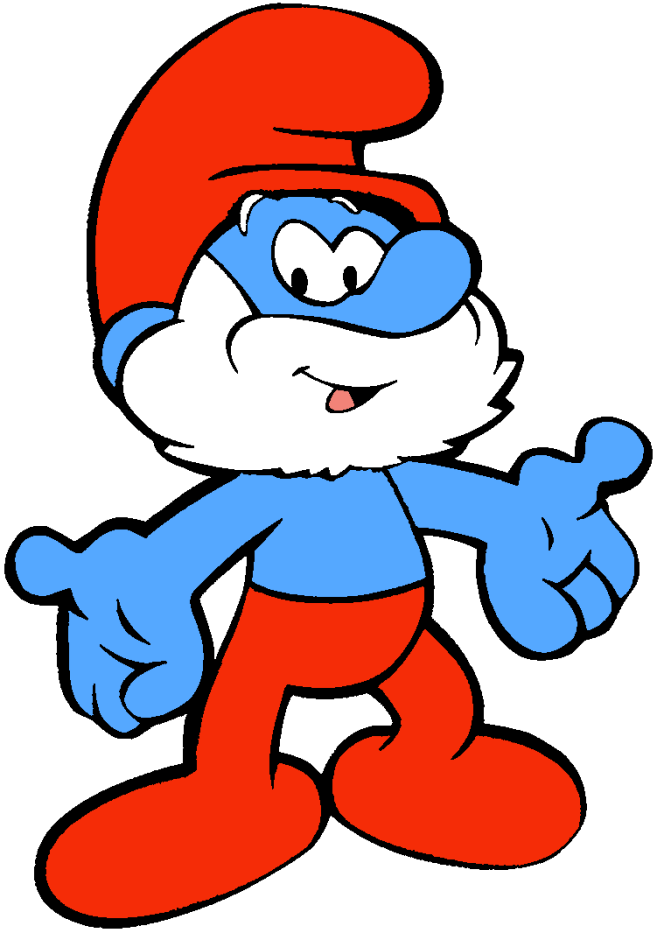 Smurfs PNG Clipart Background