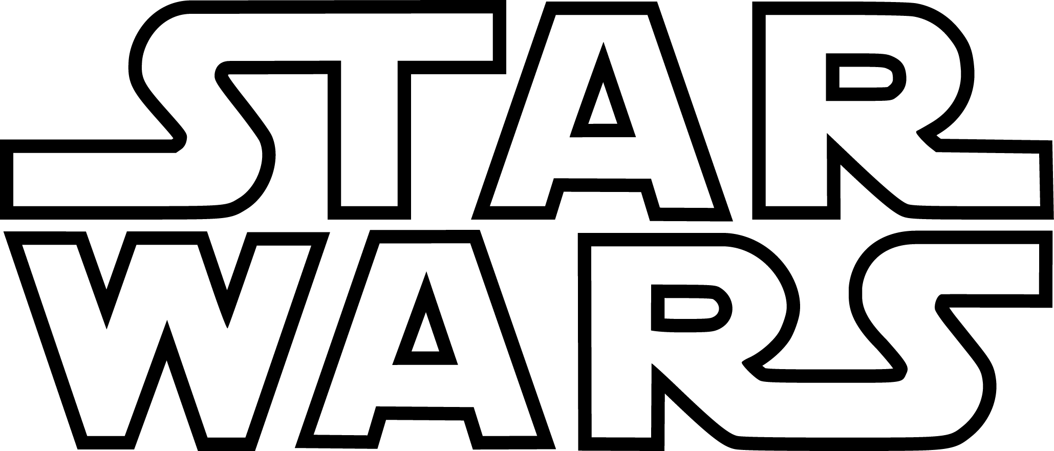 Star Wars Logo พื้นหลังภาพ Png