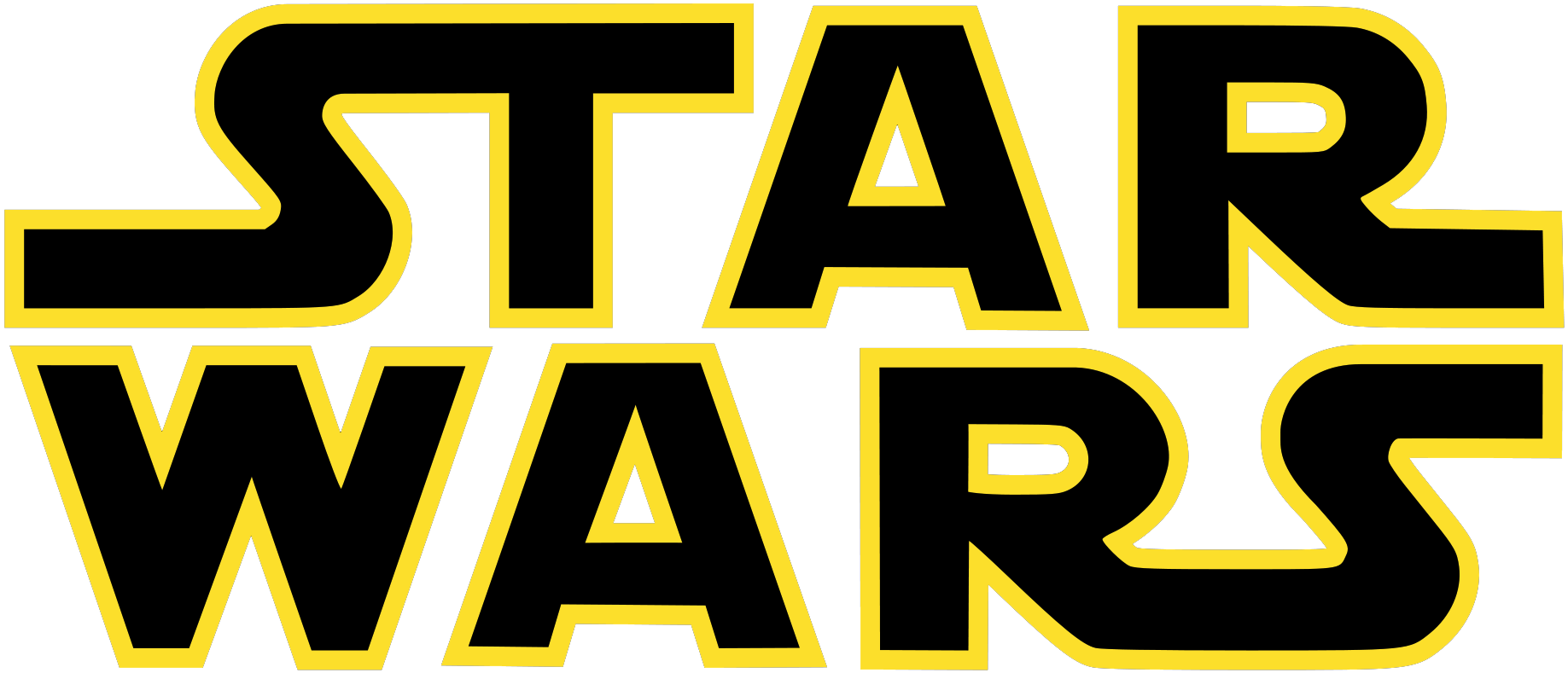 Logo Star Wars PNG Gratis Transparan