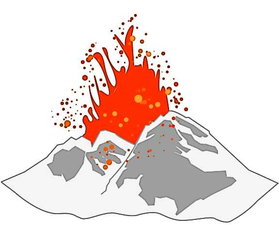 Volcano PNG Photo Image