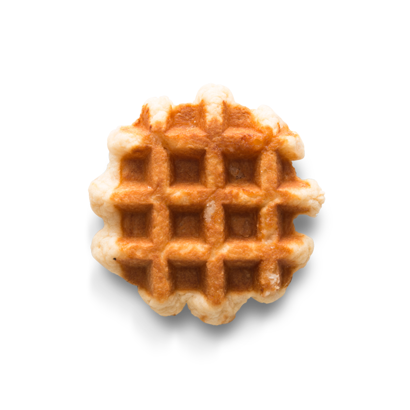 Waffle Square PNG HD Quality