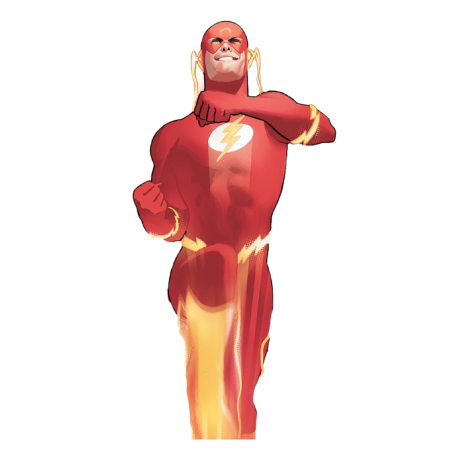 Wally West Fond PNG Image