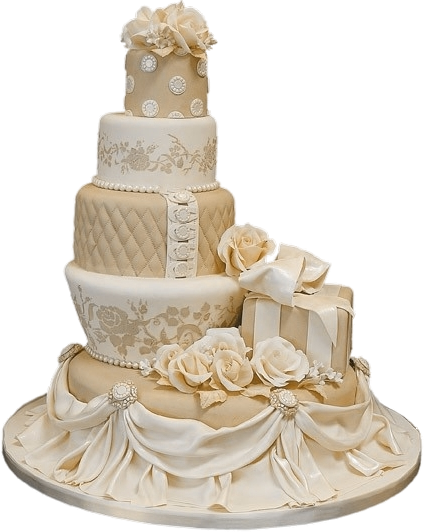 Wedding Cake PNG Photo Image