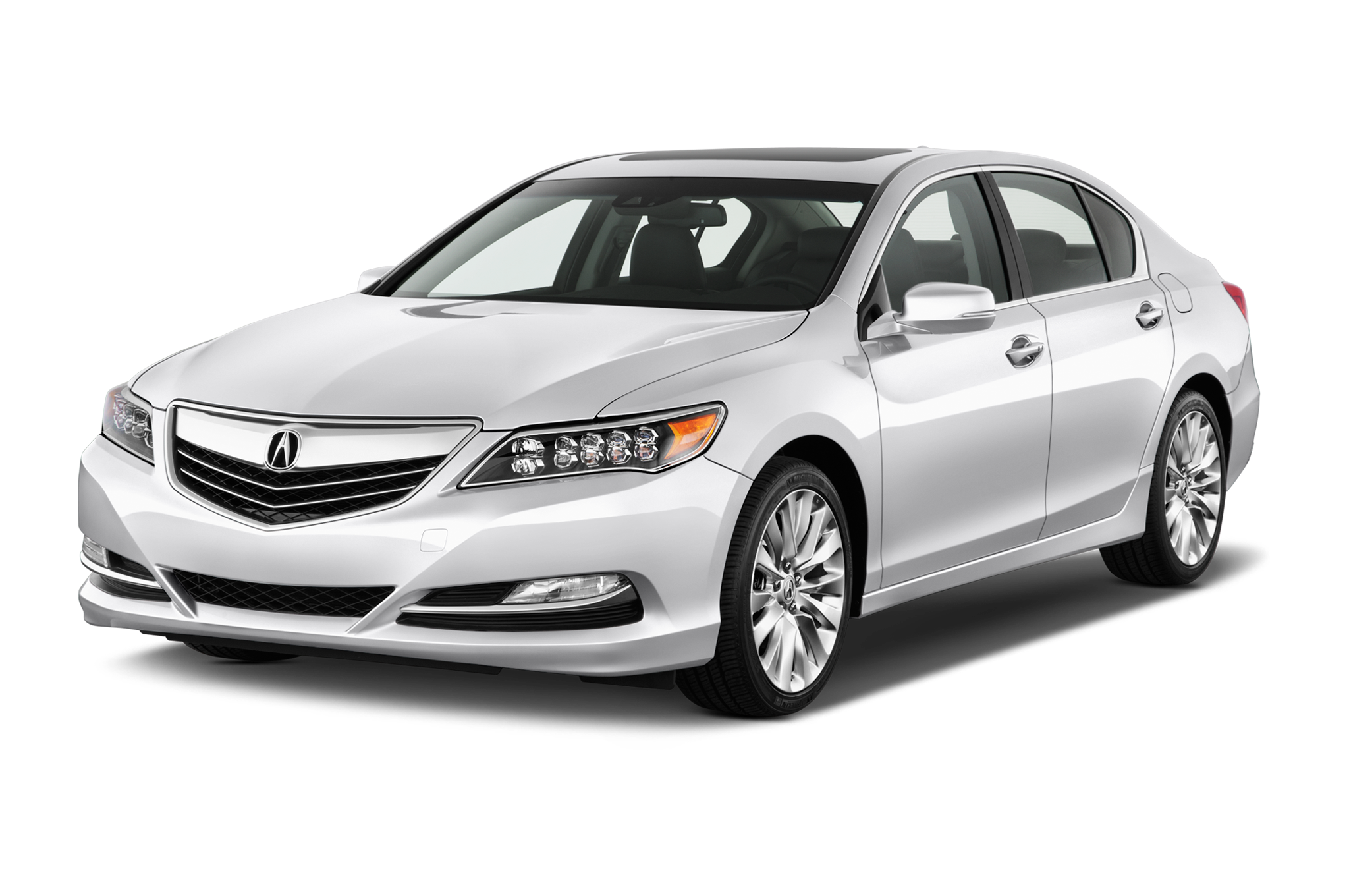White Acura PNG Free File Download