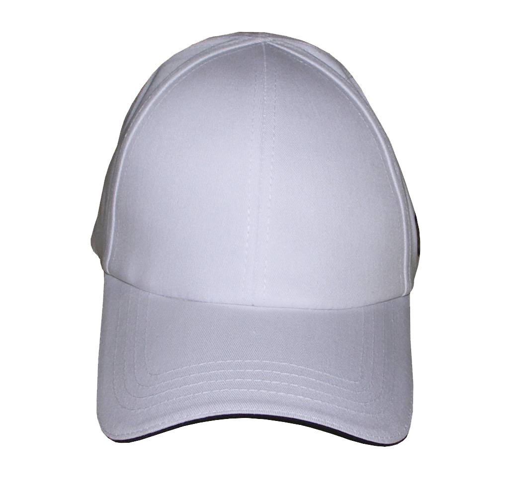 White Baseball Cap PNG Clipart Background