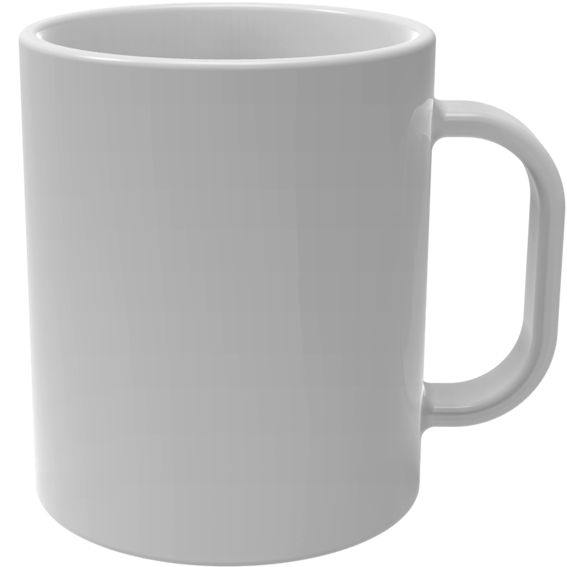 White Cup Фон PNG Image