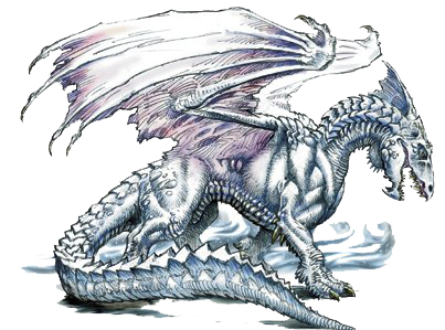 Белый дракон PNG изображения HD