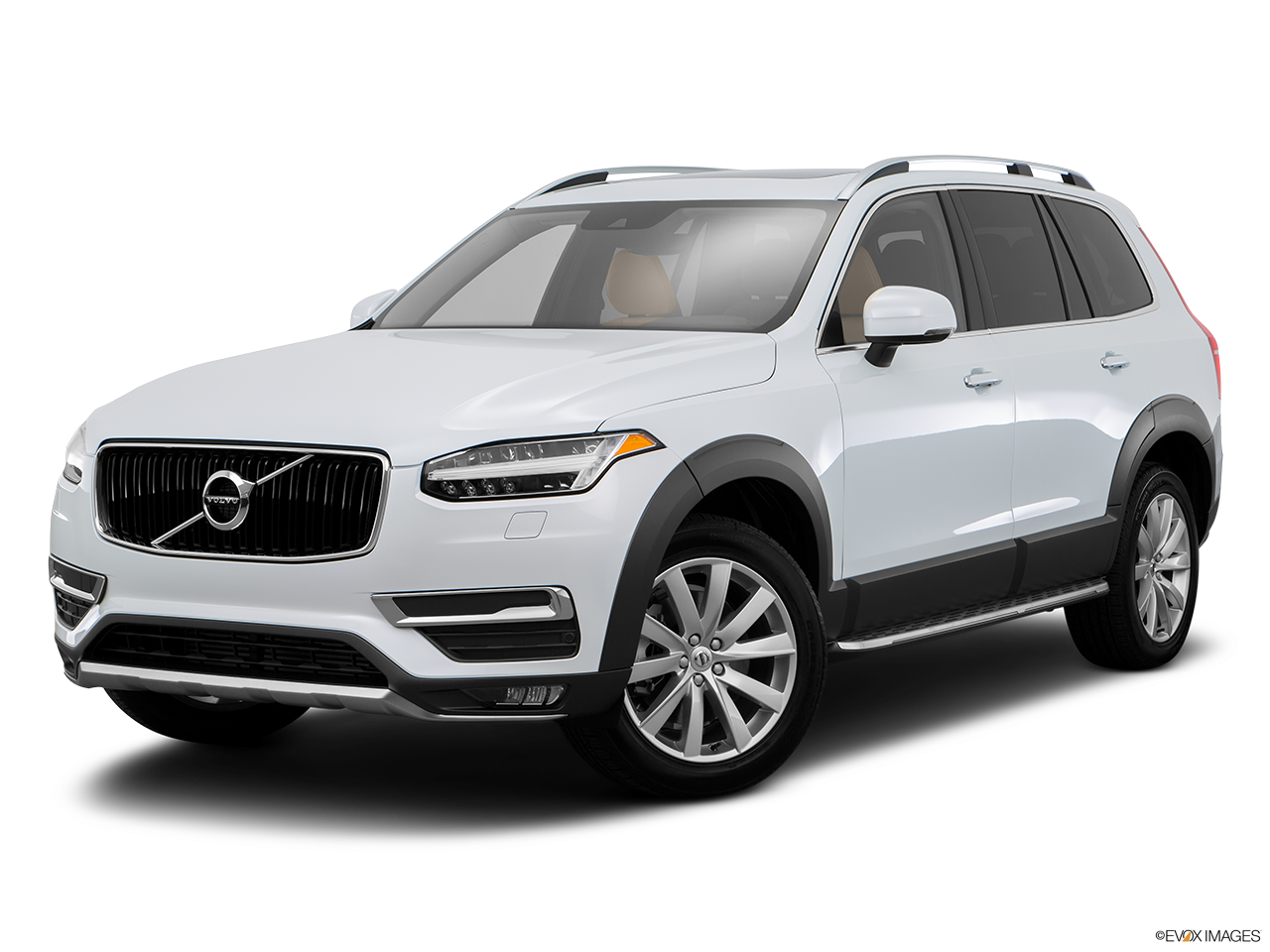 White Volvo Free PNG