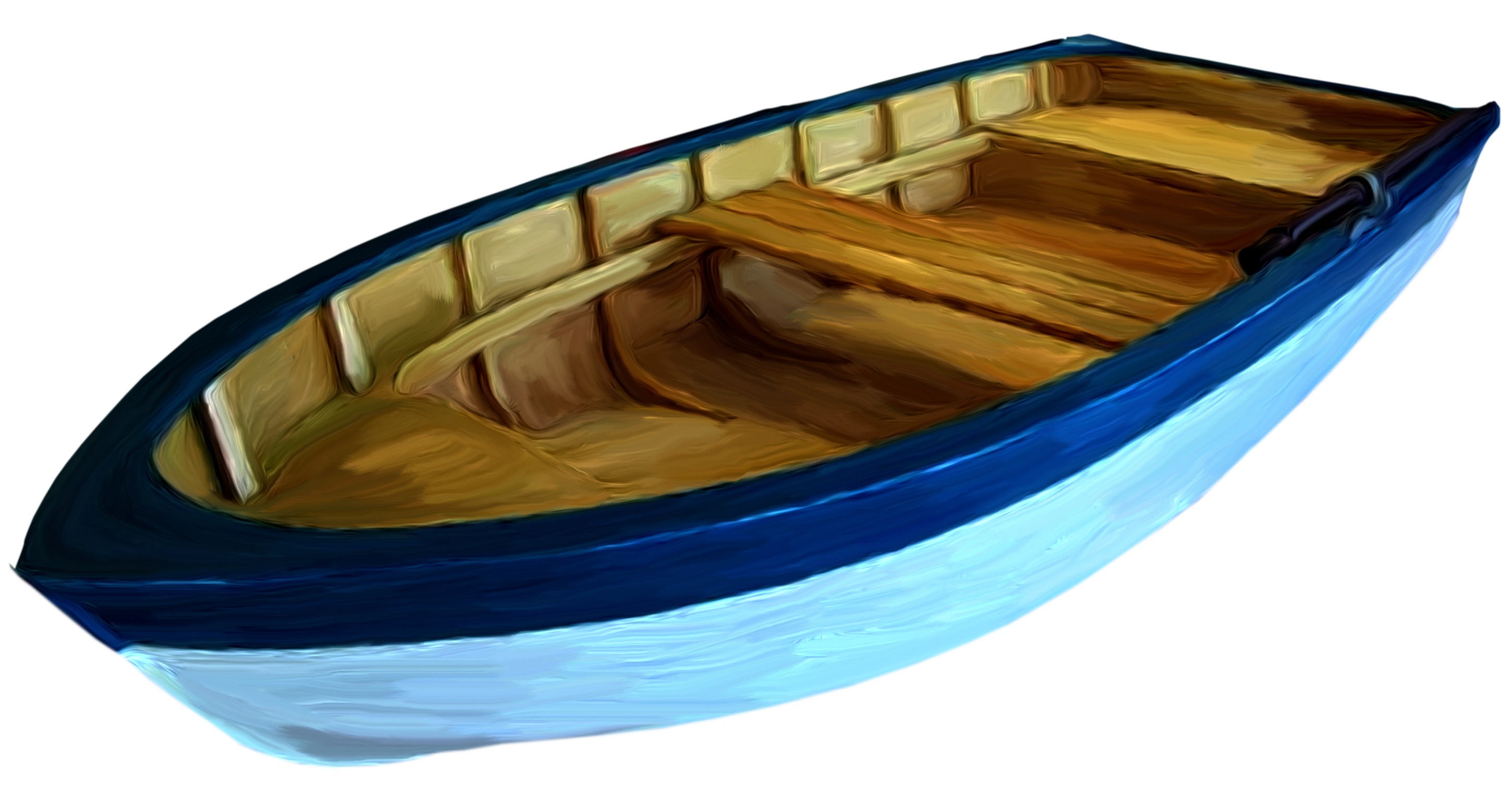 Wooden Лодка прозрачный фон