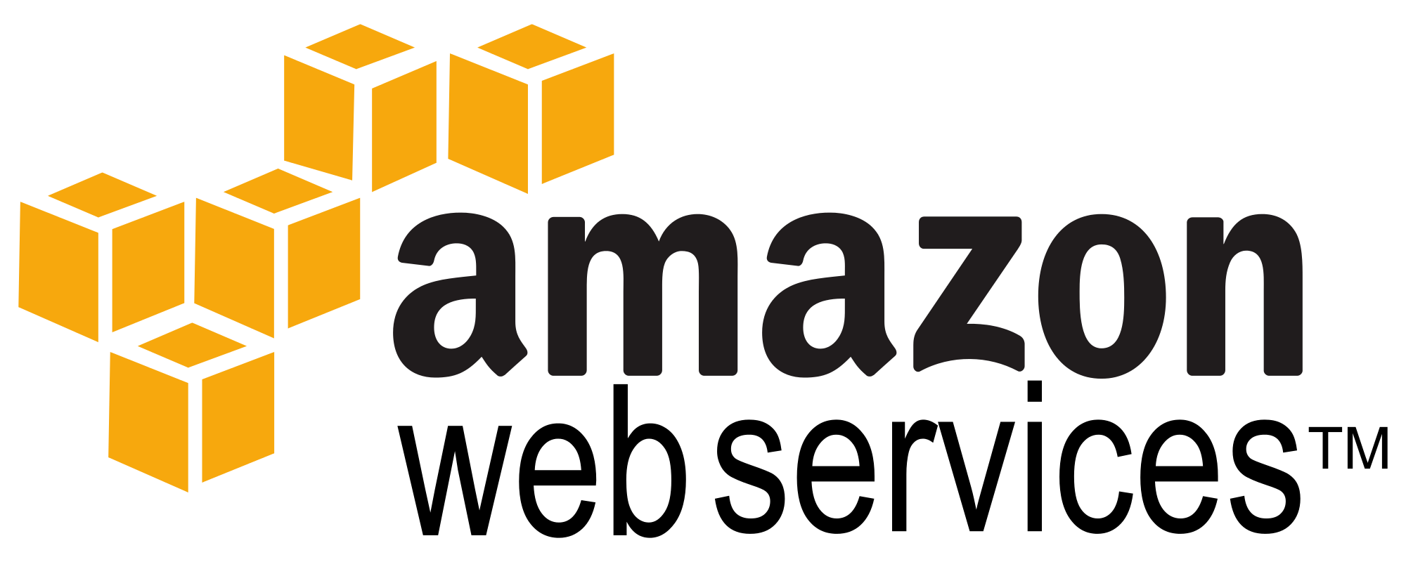 Amazon Web Services AWS Logo PNG Clipart Background
