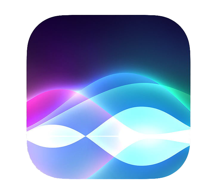 Apple Siri Logo Background PNG Image