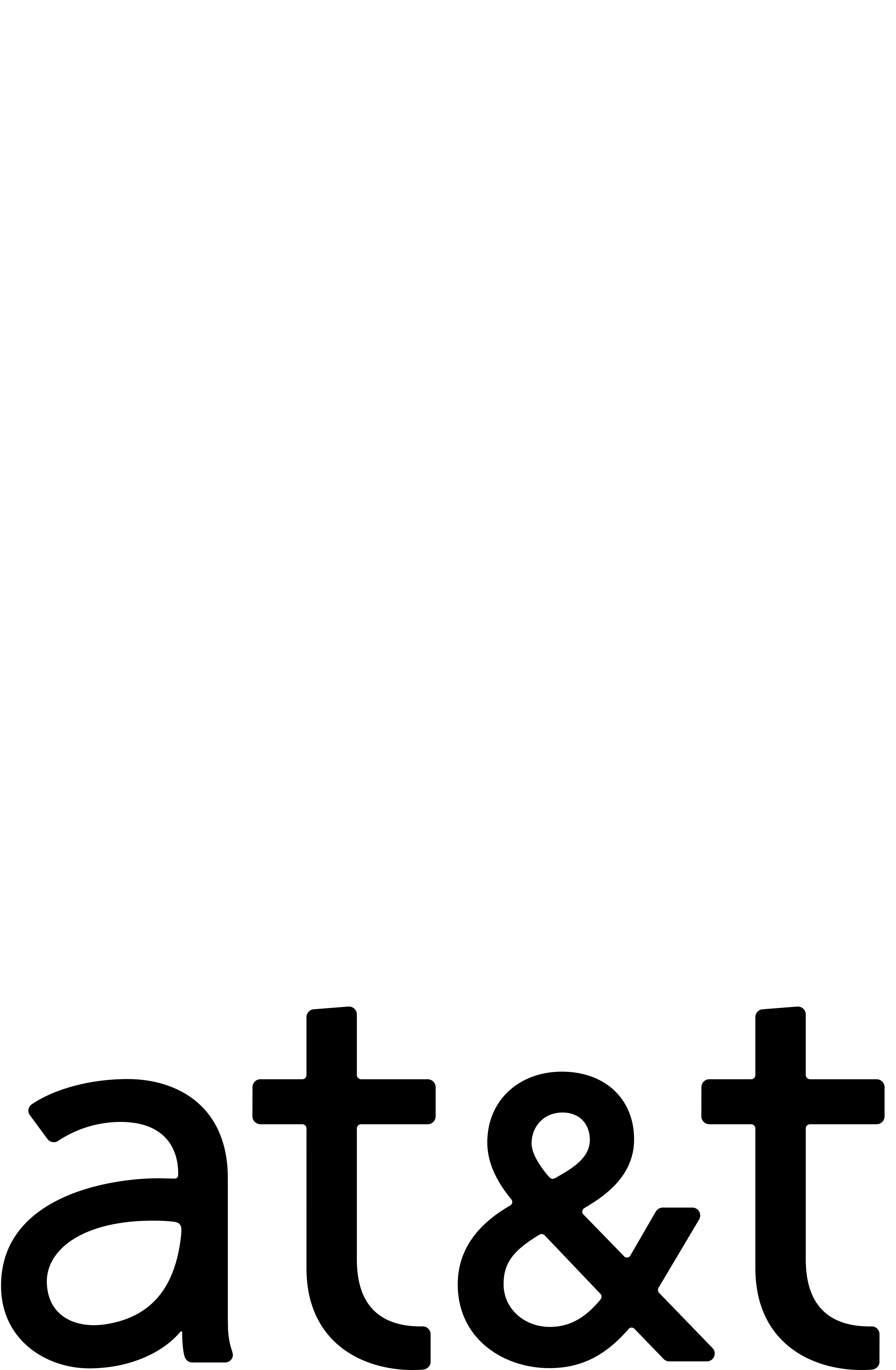 Black ATandT Logo PNG Clipart Background