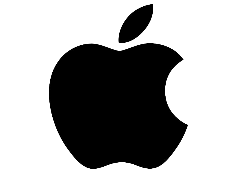 Black Apple Logo Transparent Images