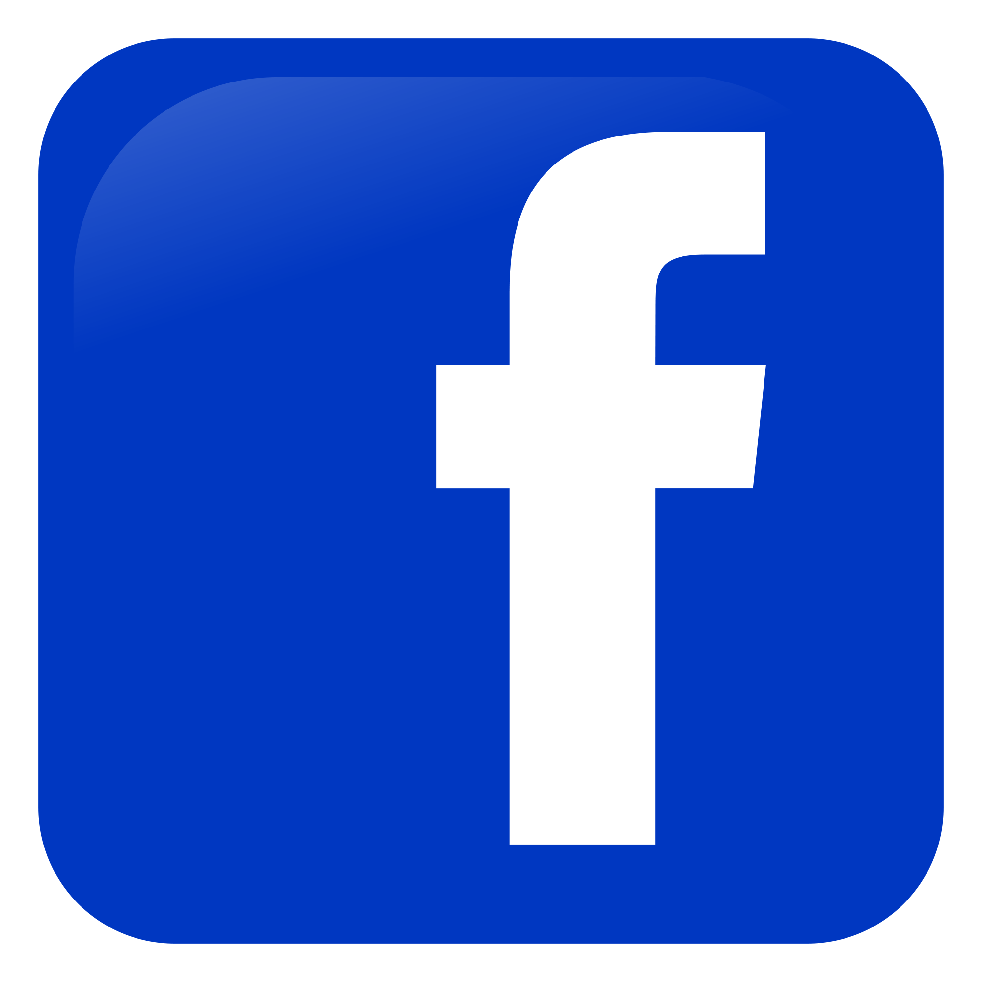 Blue Facebook Logo Transparent Images