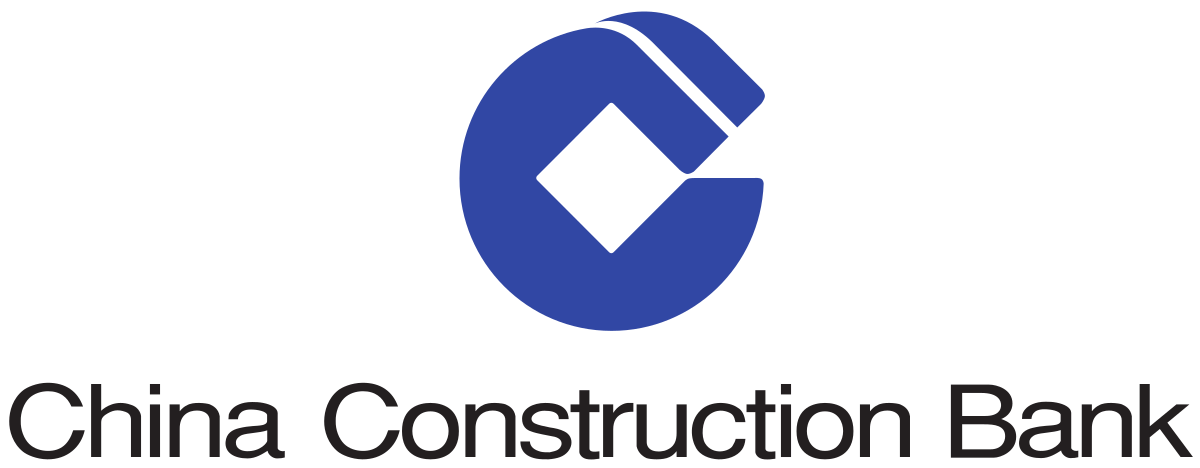 China Construction Bank Logo Background PNG Image
