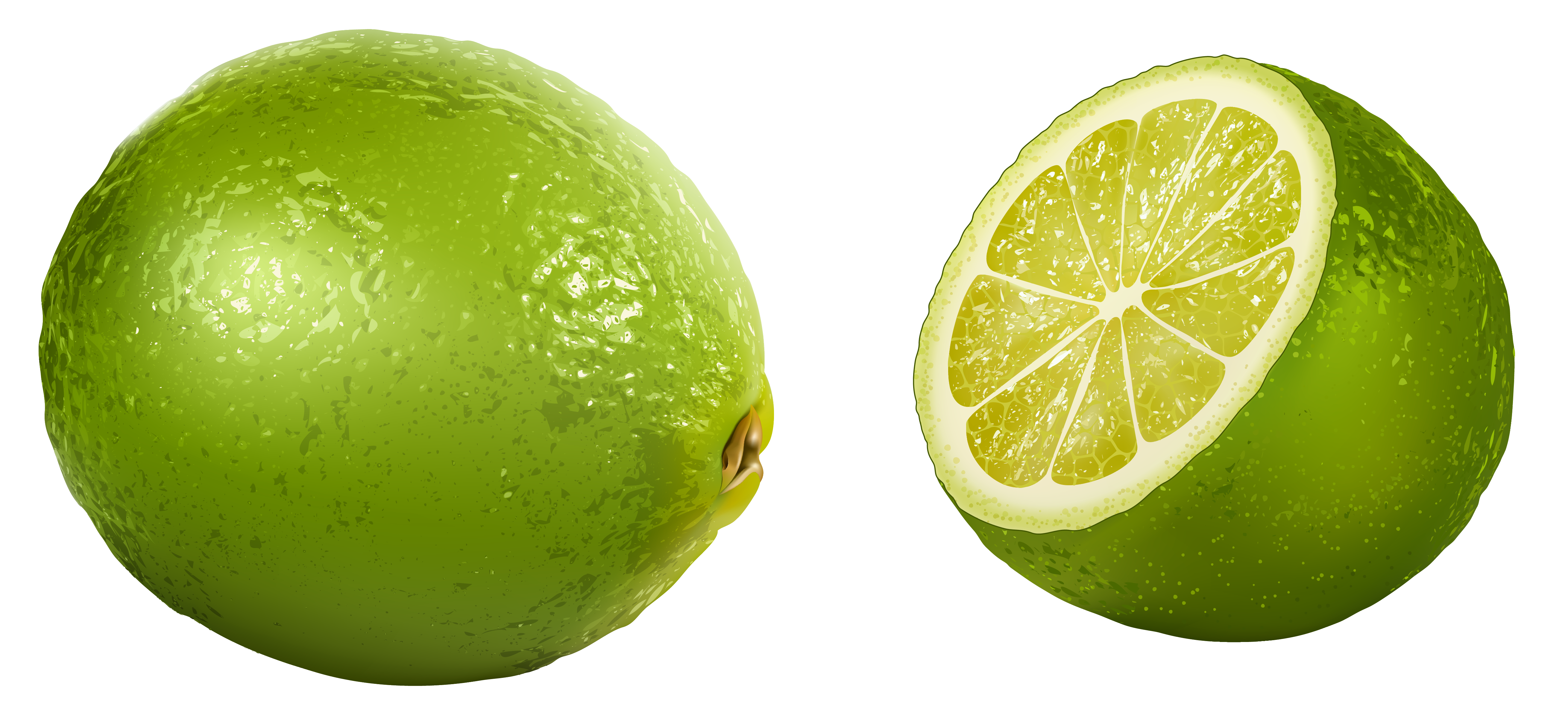 Citron Vert Fond PNG Image