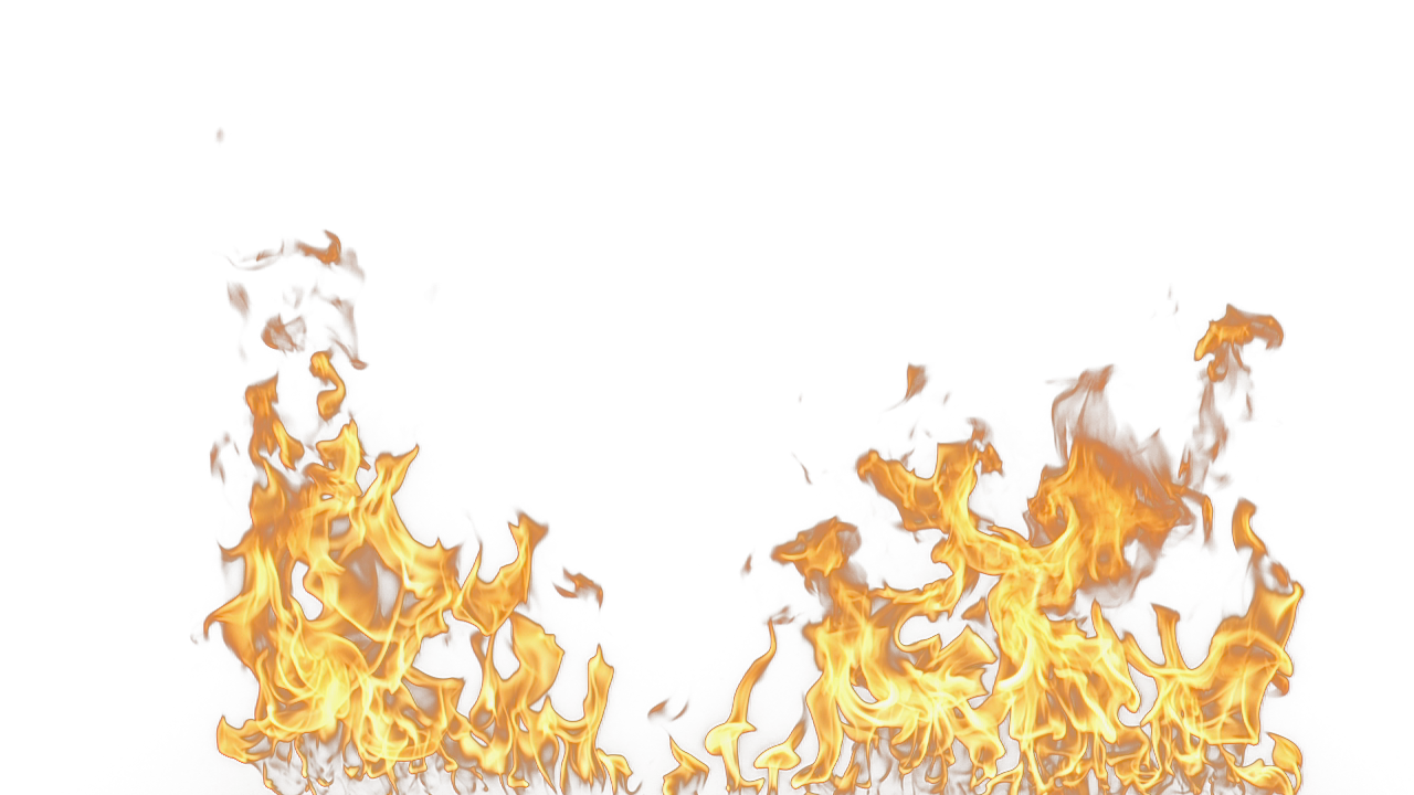 Flamme PNG Fond Image