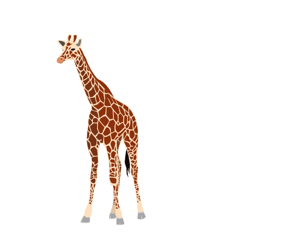 Girafe Fond PNG Image