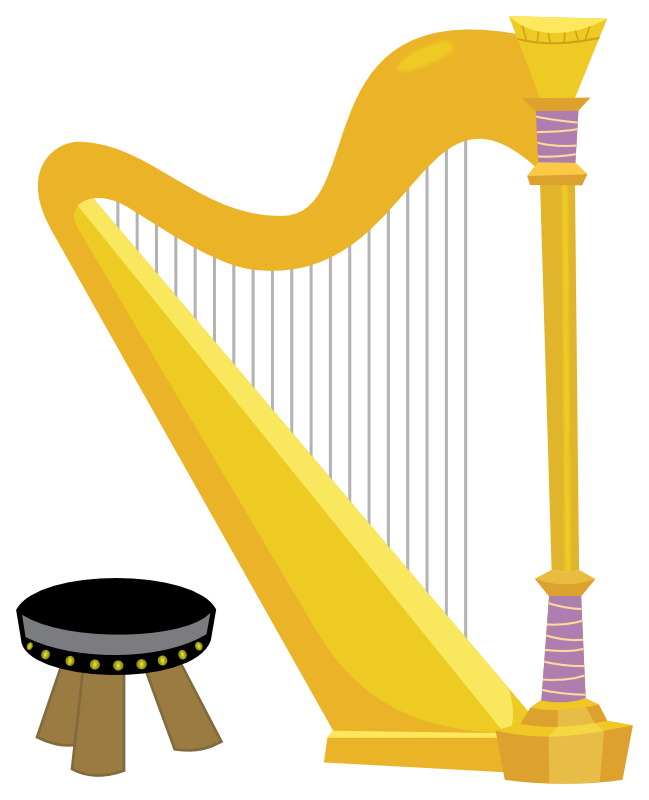 Harpe PNG Photo Fond