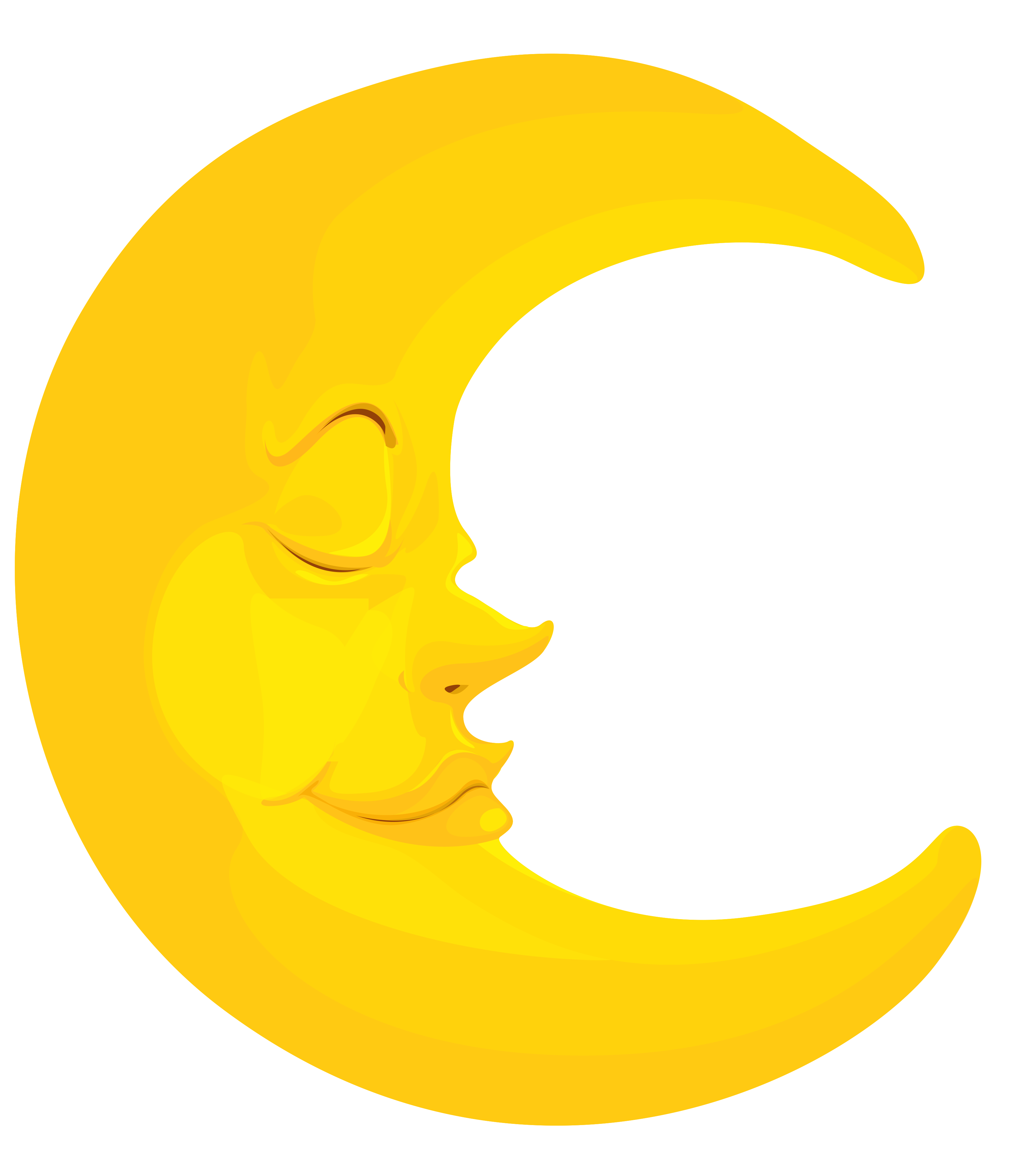 Lune PNG Photo Fond