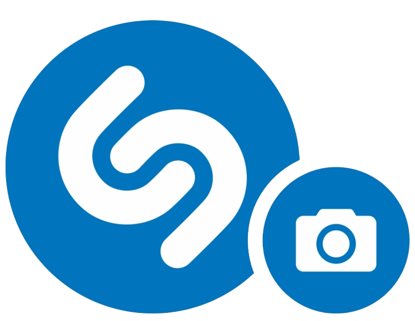 Shazam Logo Background PNG Image