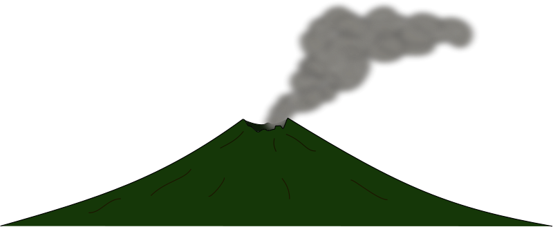 Volcan Transparentes Fond PNG