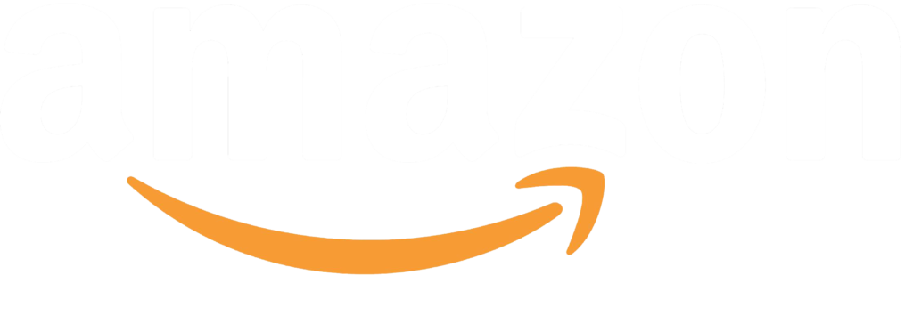 White Amazon Logo PNG HD Quality
