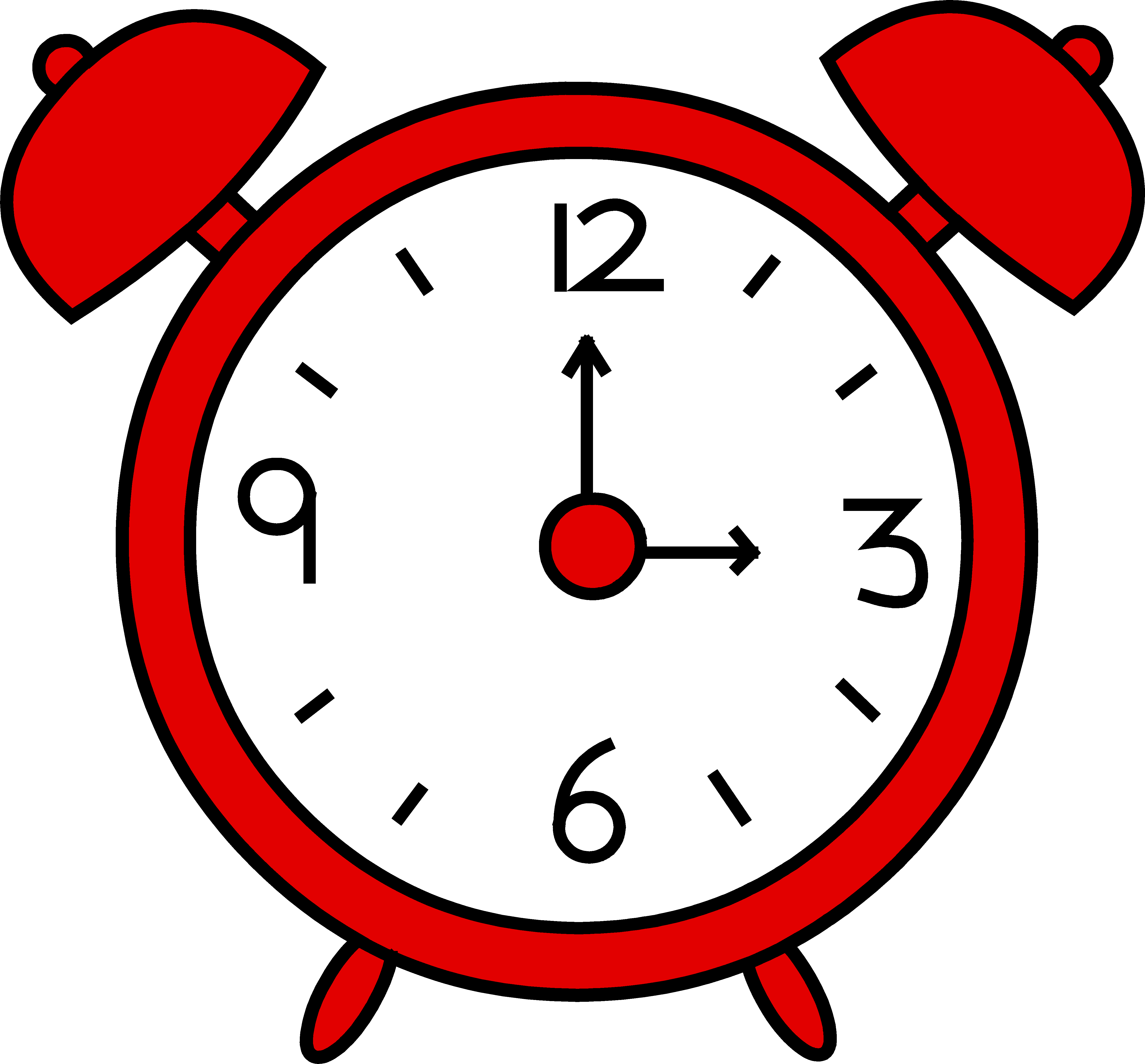 Alarm Clock PNG Clipart Background