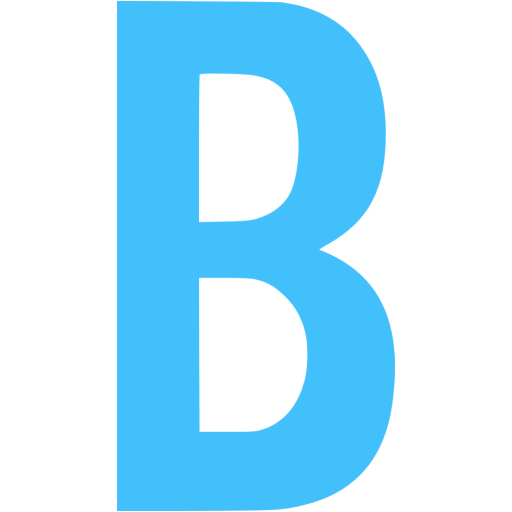 Alphabet B No Background