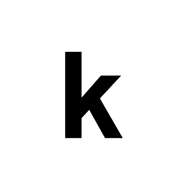Alphabet K Background PNG