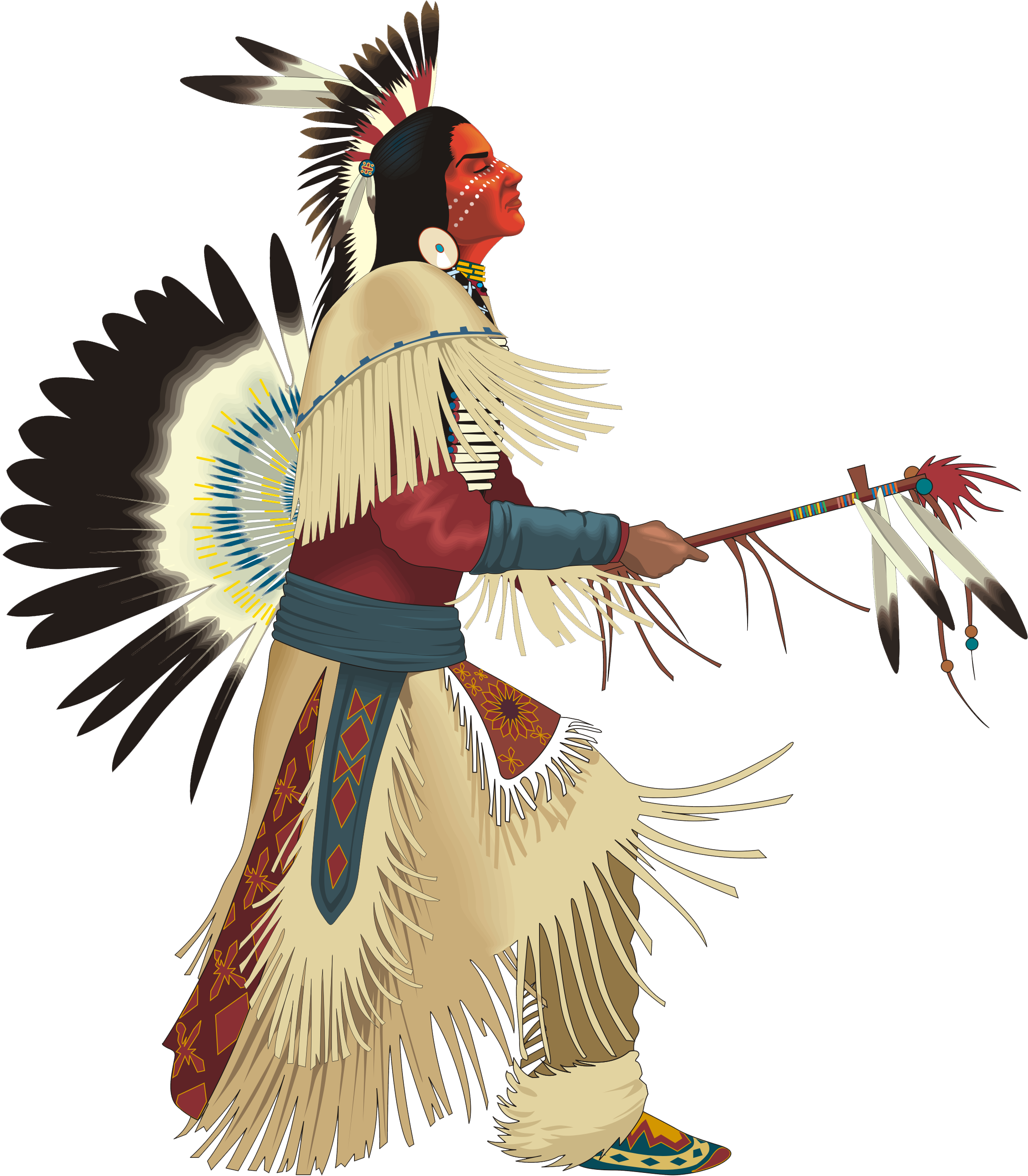 American Indian Transparent Image