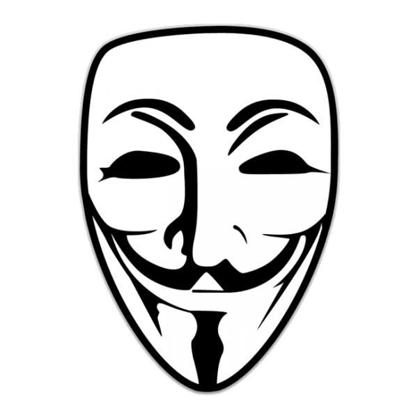 Anonymous Mask Transparent Free PNG