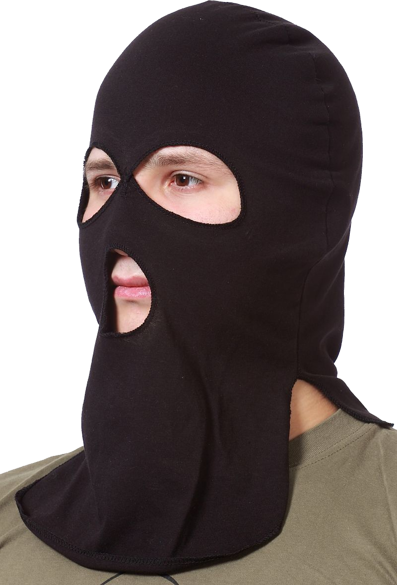 Balaclava Mask Background PNG Image - PNG Play