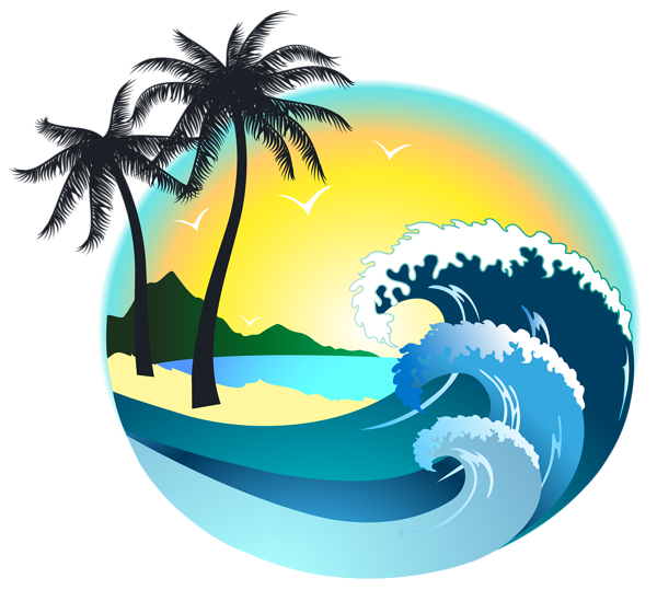 Beach Background PNG Image
