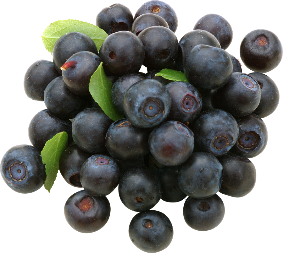 Blueberries Background PNG Image