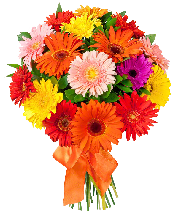 Bouquet of Flowers PNG Pic Background