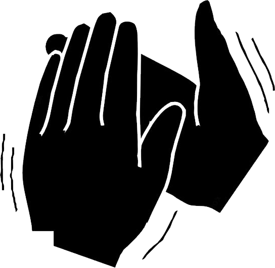 Clapping Hands PNG Background
