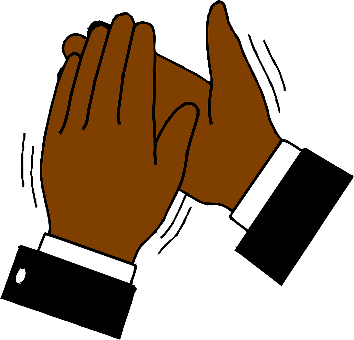 Clapping Hands PNG Free File Download