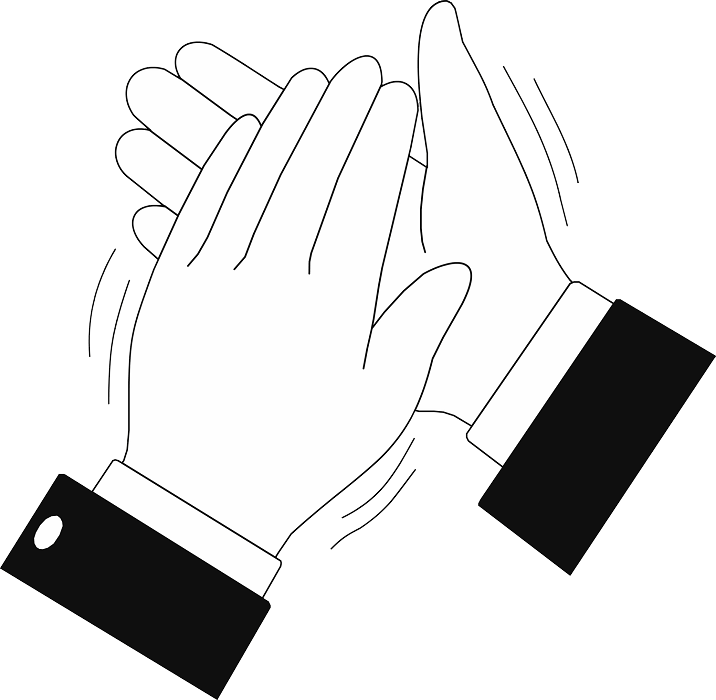 Clapping Hands PNG Photo Image