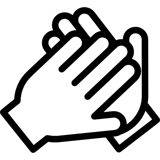 Clapping Hands Transparent Background