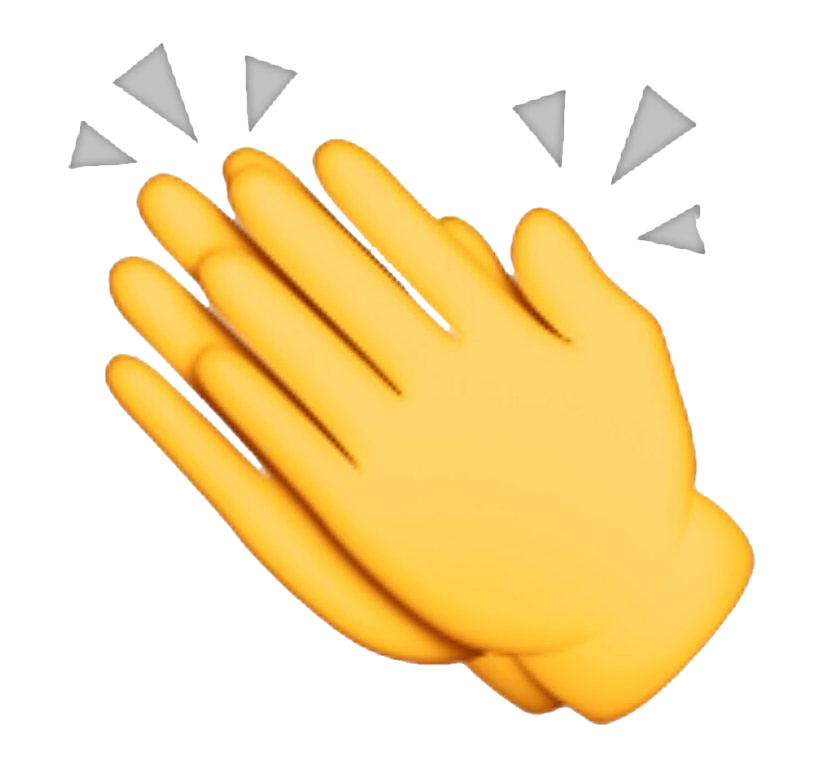 Clapping Hands Transparent Free PNG