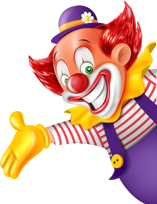Clown PNG Clipart Background