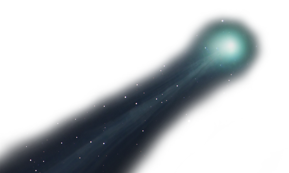 Comet Background PNG Image