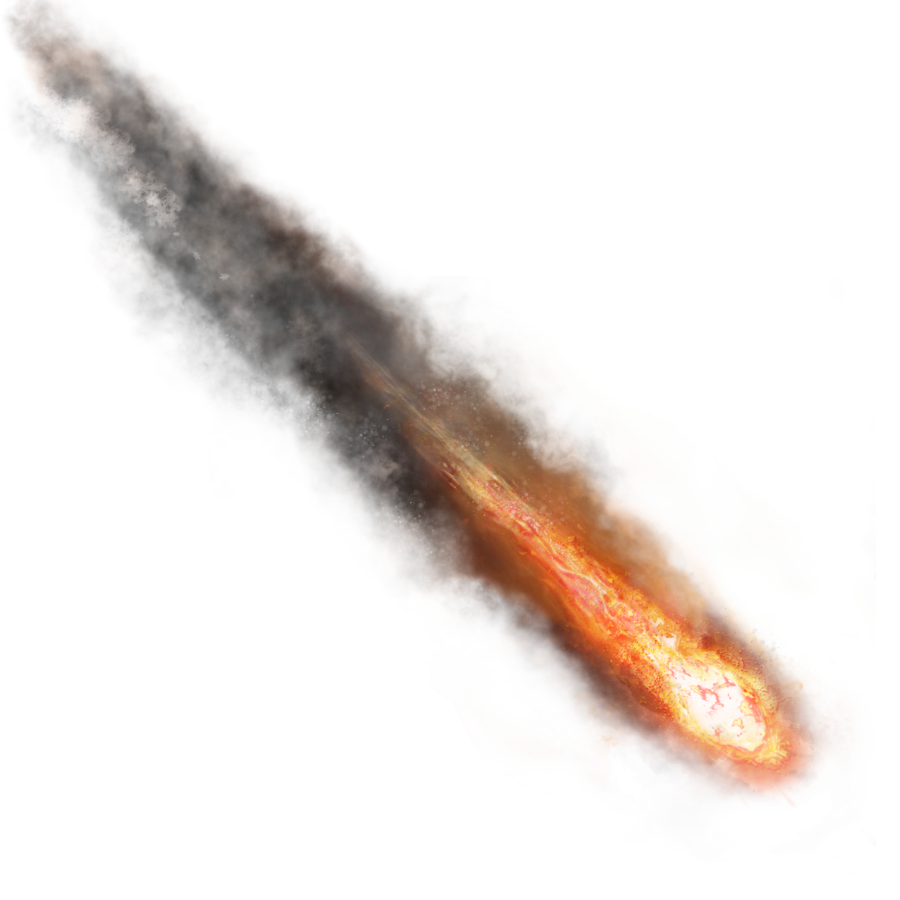 Comet Transparent Background