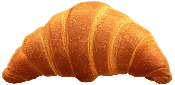 Croissant Background PNG Image