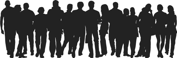 Crowd PNG Clipart Background
