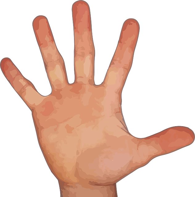 Fingers Background PNG Image