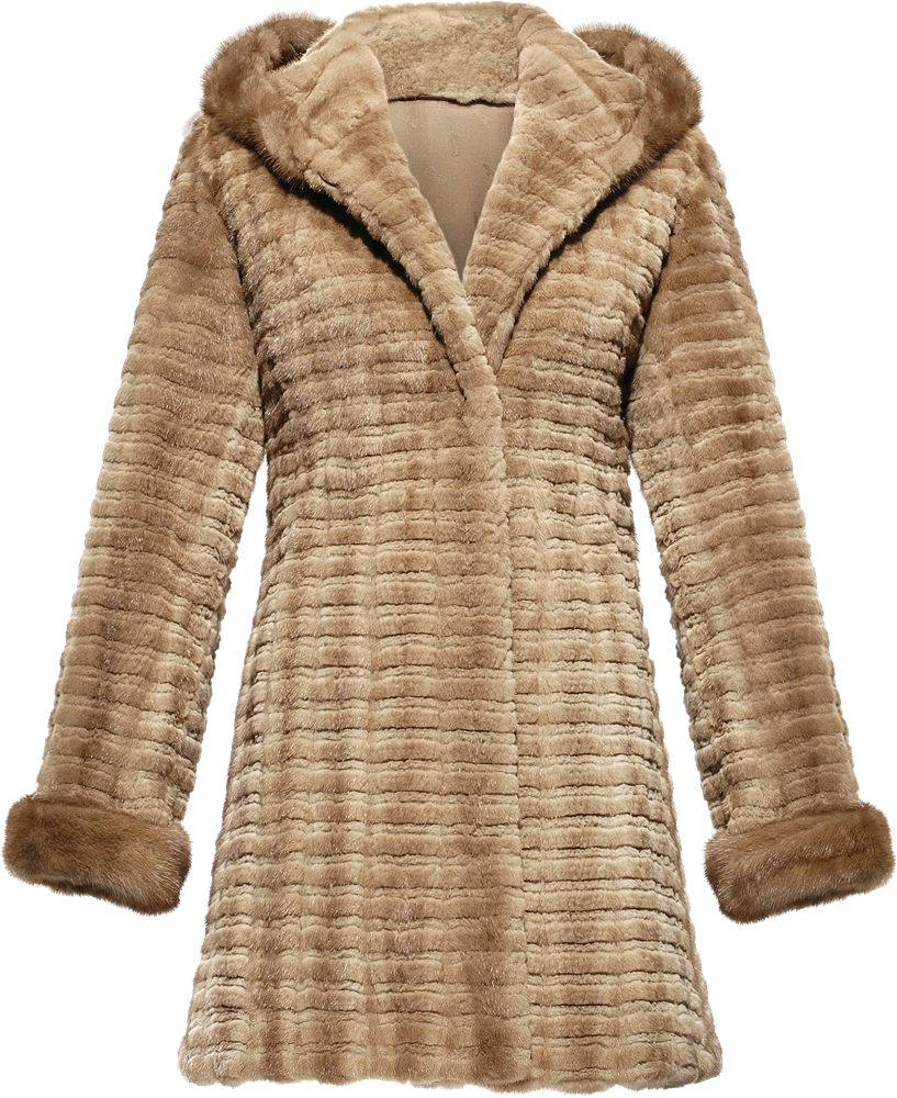 Fur Coat Background PNG