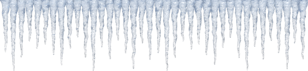 Icicles Background PNG Image