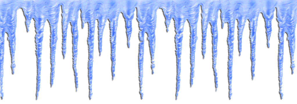 Icicles PNG Background
